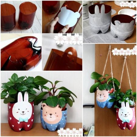 animals from plastic bottles