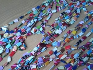 paper and card curtains