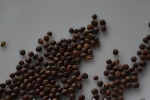 Seeds of white cabbage