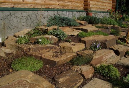 multi-level flowerbed
