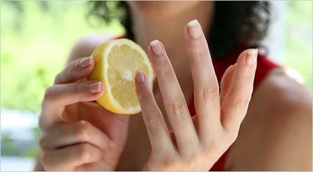 lemon for hands