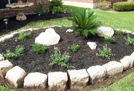 standard flower bed