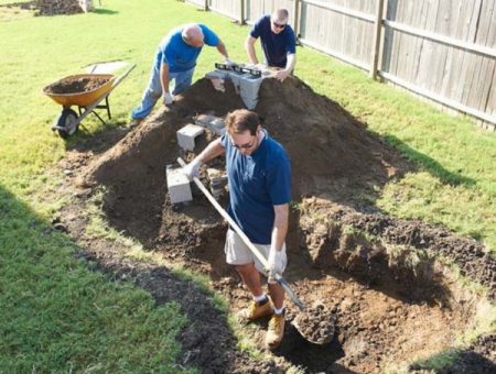 foundation pit