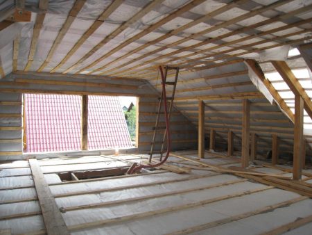 Attic insulation