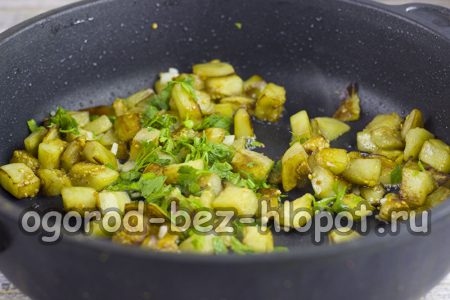 Sprinkle with parsley