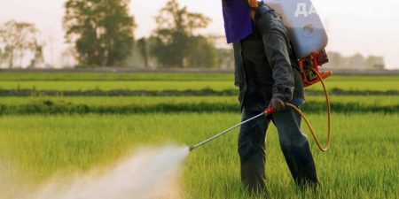 spraying