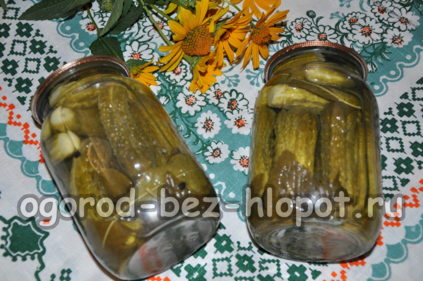 Pickled cucumbers