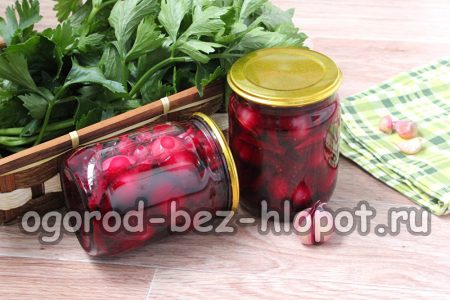 pickled garlic for the winter