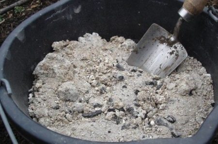 Wood ash