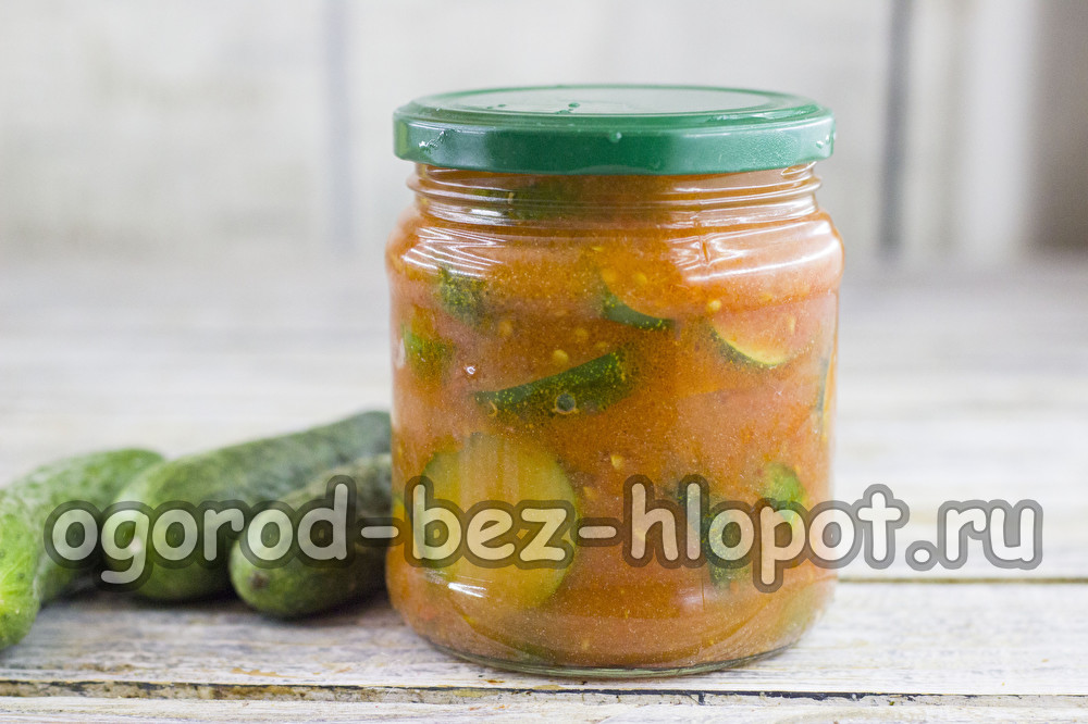 krastavci s pastu od rajčice