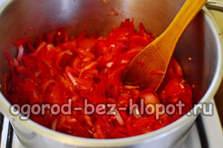stewing vegetables for salad