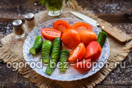 Prepare vegetables