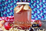 kompot od grožđa i jabuka