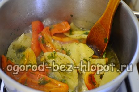 cooking snacks on the stove