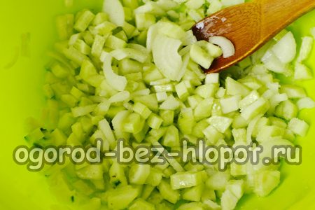 mix all the vegetables