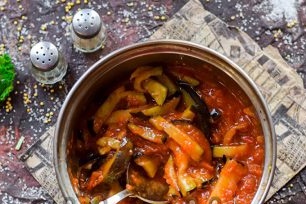 boil, add vinegar