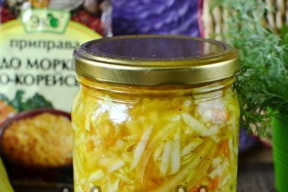 Korean zucchini the most delicious winter recipe