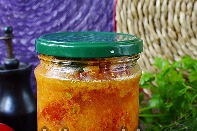 The most delicious tomatoes in Korean for the winter