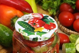 jar with finished workpiece