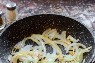fry the onions