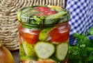Salata od krastavaca i rajčice za zimu