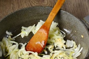 fry the onion