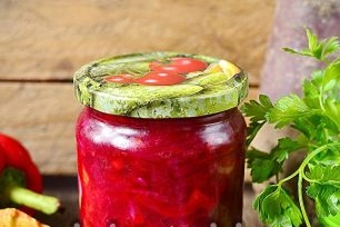 beetroot salad for the winter