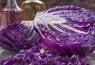 Blue cabbage
