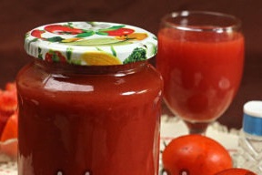 Juice in a jar