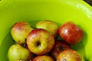 prepare apples