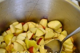 boil apples