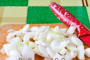 Chop onion