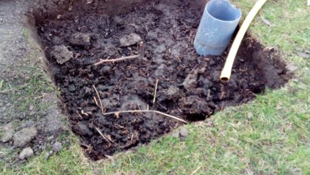 Landing pit preparation