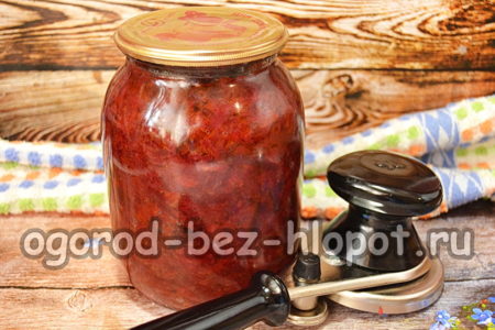 put borsch on the banks and close