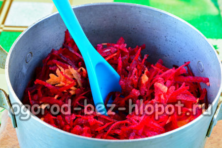 fry carrots and beets