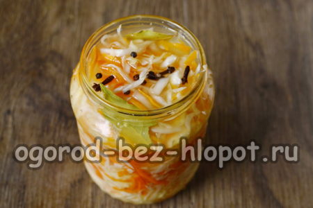 pour marinade