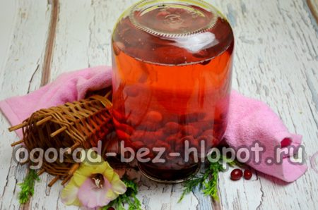 jar with compote