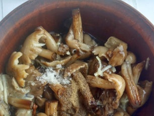 add salt and pepper