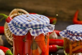 pickled hot peppers