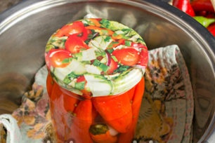 sterilize the jar