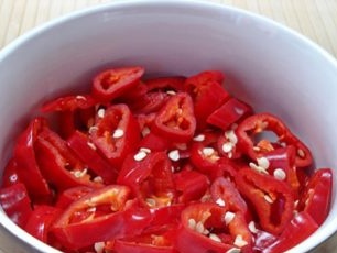 put in a bowl