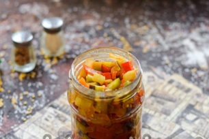 Put the stew in sterile jars