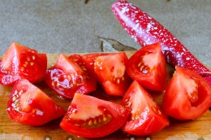 chopped tomatoes