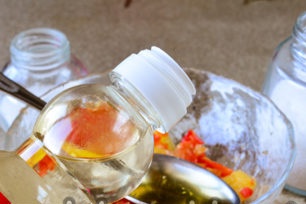 add apple cider vinegar