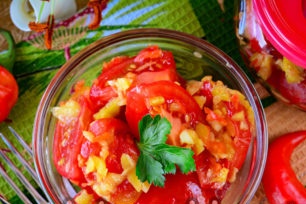 ready-made tomatoes in korean