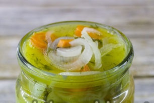 salad in a jar
