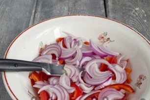 chopped onion