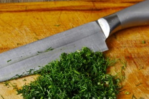 chop greens