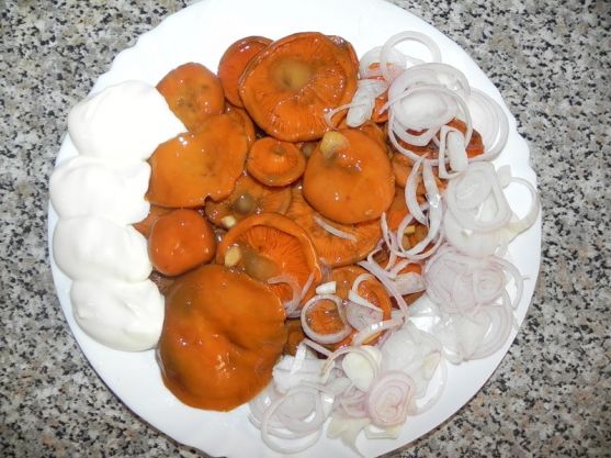 Ginger with onion