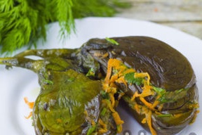pickled eggplant
